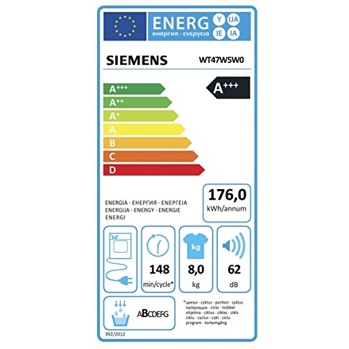 Siemens WT47W5W0 iQ700 Wärmepumpentrockner (A+++) - 3