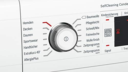 Bosch WTW87541 Serie 8 Wärmepumpen-Trockner (A++) - 8