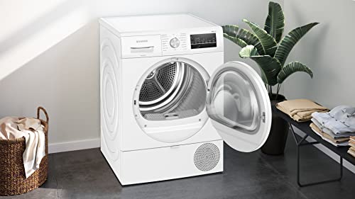 Siemens WT47R440 Wärmepumpentrockner für 8 kg Wäsche, iQ500, A+++, 176 kWh/Jahr, speedPack, autoDry, Outdoor-Programm, Weiß - 2