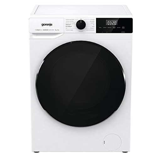 gorenje wdam 854 ap waschtrockner mit dampffunktion 8 kg 1400 u 15 programme aqua stop inverter powerdrive motor kindersicherung quickdry weiss
