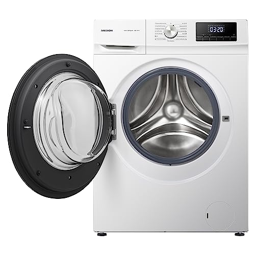 MEDION Waschtrockner (Kombi, 8kg, 15 Programme, 1400 U/Min, LED Anzeige, Eco-Logic System, Startzeitvorwahl, MD37517) - 3