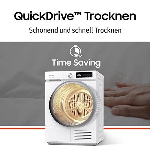 Samsung DV90BB9445GBS2 Bespoke Wärmepumpentrockner, 9 kg, AI Dry - intelligentes Automatikprogramm, QuickDrive, AI Control, Super Speed und Super Leise, Schwarz - 5