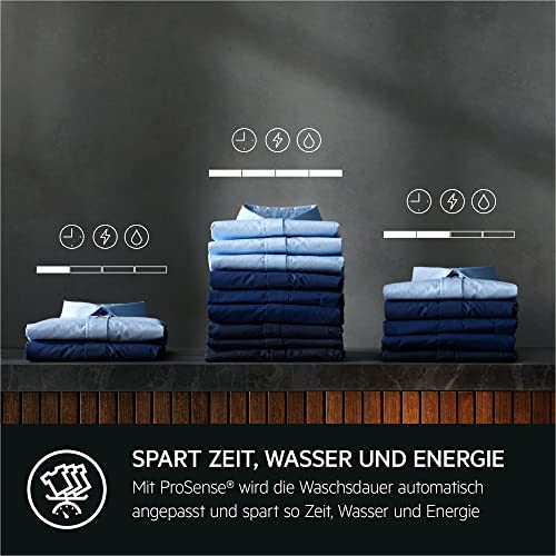 AEG L6FBA51480 Waschmaschine / 8,0 kg / Leise / Mengenautomatik / Nachlegefunktion / Kindersicherung / Schontrommel / Wasserstopp / 1400 U/min - 2