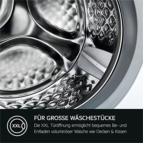 AEG L6FBA51480 Waschmaschine / 8,0 kg / Leise / Mengenautomatik / Nachlegefunktion / Kindersicherung / Schontrommel / Wasserstopp / 1400 U/min - 9