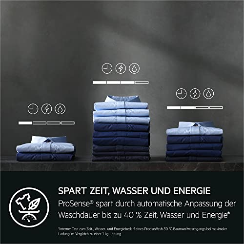 AEG LR7AMZ48UFL Waschmaschine / Serie 7000 mit ProSteam / UniversalDose Schublade / 8,0 kg / Leise / Mengenautomatik / Nachlegefunktion / Kindersicherung / Wasserstopp / 1400 U/min - 7