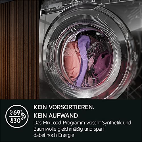 AEG LR7AMZ48UFL Waschmaschine / Serie 7000 mit ProSteam / UniversalDose Schublade / 8,0 kg / Leise / Mengenautomatik / Nachlegefunktion / Kindersicherung / Wasserstopp / 1400 U/min - 8