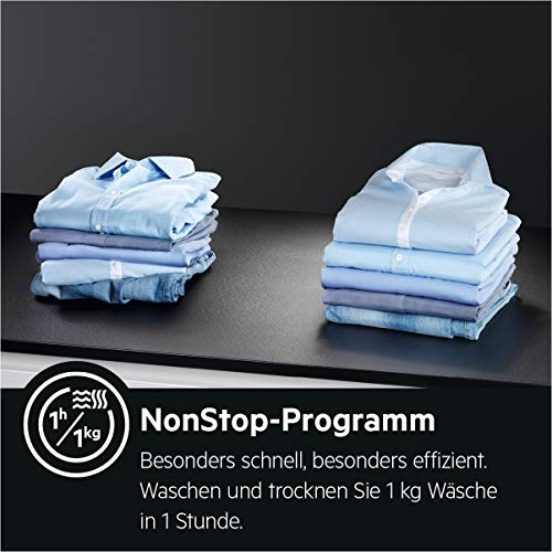 AEG L7WBA60680 Waschtrockner / DualSense – schonende Pflege / 8 kg Waschen / 5 kg Trocknen / D / energiesparend / Mengenautomatik / Nachlegefunktion / ProSteam – Auffrischfunktion / 1600 U/min - 4
