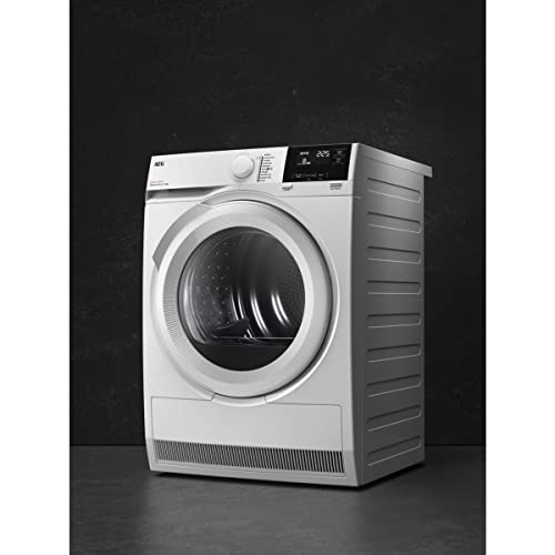 AEG TR8T60680 / Wärmepumpentrockner / AbsoluteCare - Wolle-Seide-Outdoor trocknen / 8.0 kg / A+++ / energiesparend / Mengenautomatik / Knitterschutz / Kindersicherung / Schontrommel / Startzeitvorwahl - 10
