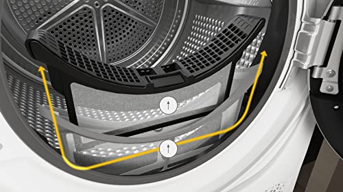 Bauknecht T M11 9X3EY DE Trockner 9 kg/ActiveCare-Technologie/Leichte und schnelle Reinigung dank AutoCleaning-Filter/Bügelleicht-Programm/Wolle-Programm/Knitterschutz/Startzeitvorwahl Weiß - 6