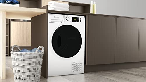 Bauknecht T M11 9X3EY DE Trockner 9 kg/ActiveCare-Technologie/Leichte und schnelle Reinigung dank AutoCleaning-Filter/Bügelleicht-Programm/Wolle-Programm/Knitterschutz/Startzeitvorwahl Weiß - 10