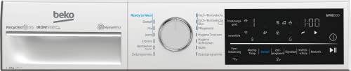 Beko B5T62243W Wäschetrockner 8 kg, Frontlader Wärmepumpentrockner, Allergikergeeignet, 14 Programme, IronFinish, Digitales Display, Bluetooth & WiFi, Weiß - 6