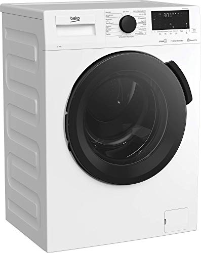 beko wmc91464st1 b300 waschvollautomat waschmaschine 9 kg bluetooth prosmart inverter motor dampffunktion pet hair removal watersafe weiss