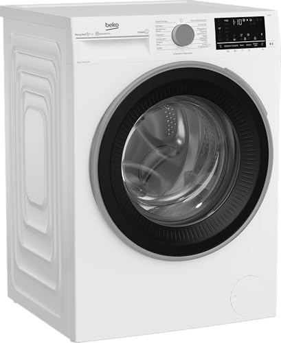 Beko B3WFU59415W2 b300 Waschvollautomat, 9 kg, Waschmaschine, Restzeitanzeige, 1400 U/min, Dampffunktion, AddXtra-Nachlegefunktion, Bluetooth, StainExpert, Hygiene+ allergikergeeignet, Weiß - 9