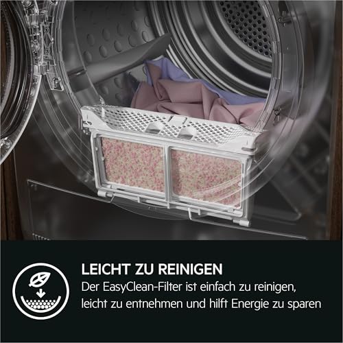 AEG TR7T60580 / Wärmepumpentrockner / SensiDry – schonend und energiesparend / 8,0 kg / A++ / Mengenautomatik / Knitterschutz / Kindersicherung / Schontrommel / Startzeitvorwahl - 4