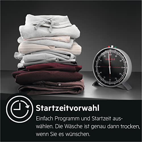 AEG T7DB41580 Wärmepumpentrockner / A++ / 8,0 kg / SensiDry - schonend und energiesparend / Mengenautomatik / Knitterschutz / Kindersicherung / Schontrommel / Startzeitvorwahl - 7