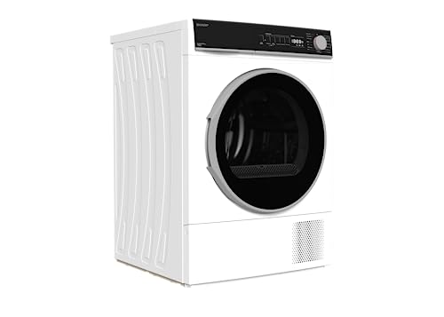Sharp KD-ROHB7GWA++-DEWärmepumpentrockner / A++ / 7 kg / 15 Programme inkl. 20 min Kurzprogramm / BubbleDrum-Schontrolmmel mit LED-Trommelbeleuchtung / Ablaufschlauch / Weiß - 2
