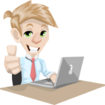 Kauf am Laptop